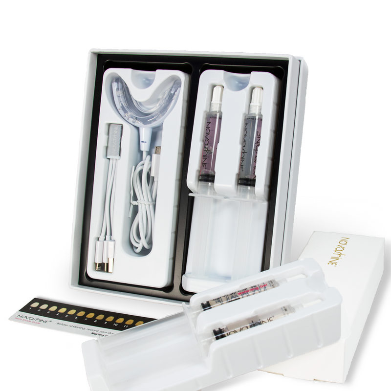 Novashine Teeth Whitening Kit Three-Month Supply Bundle