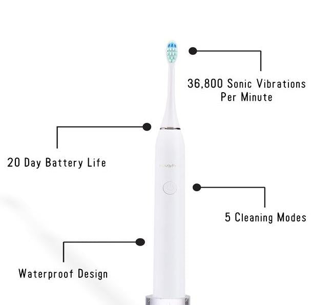 Sonic Whitening Toothbrush Bundle