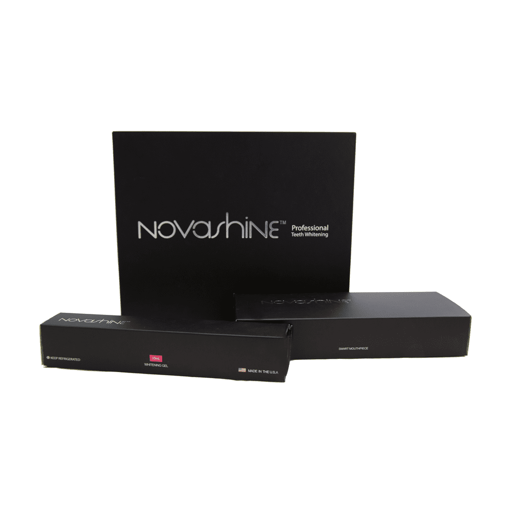 6日分Dennovate Teeth Whitening Gel Pack LED Teeth Whitening Kit for Men | Novashine